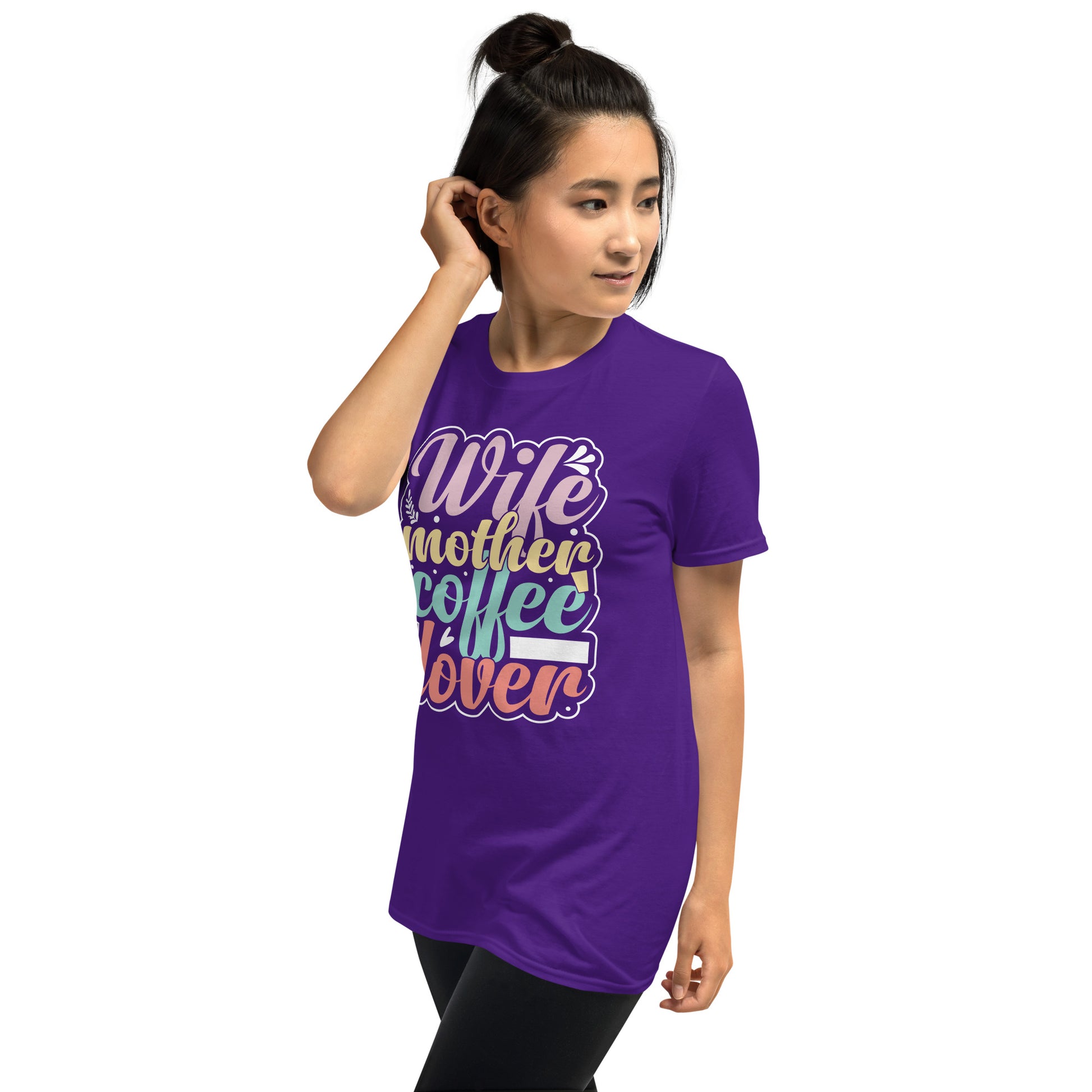 Wife Mother Coffee Lover T-Shirt - Color - T-Shirts Online