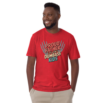 Proud Father of D#mbass Kids T-Shirt - Color - T-Shirts Online
