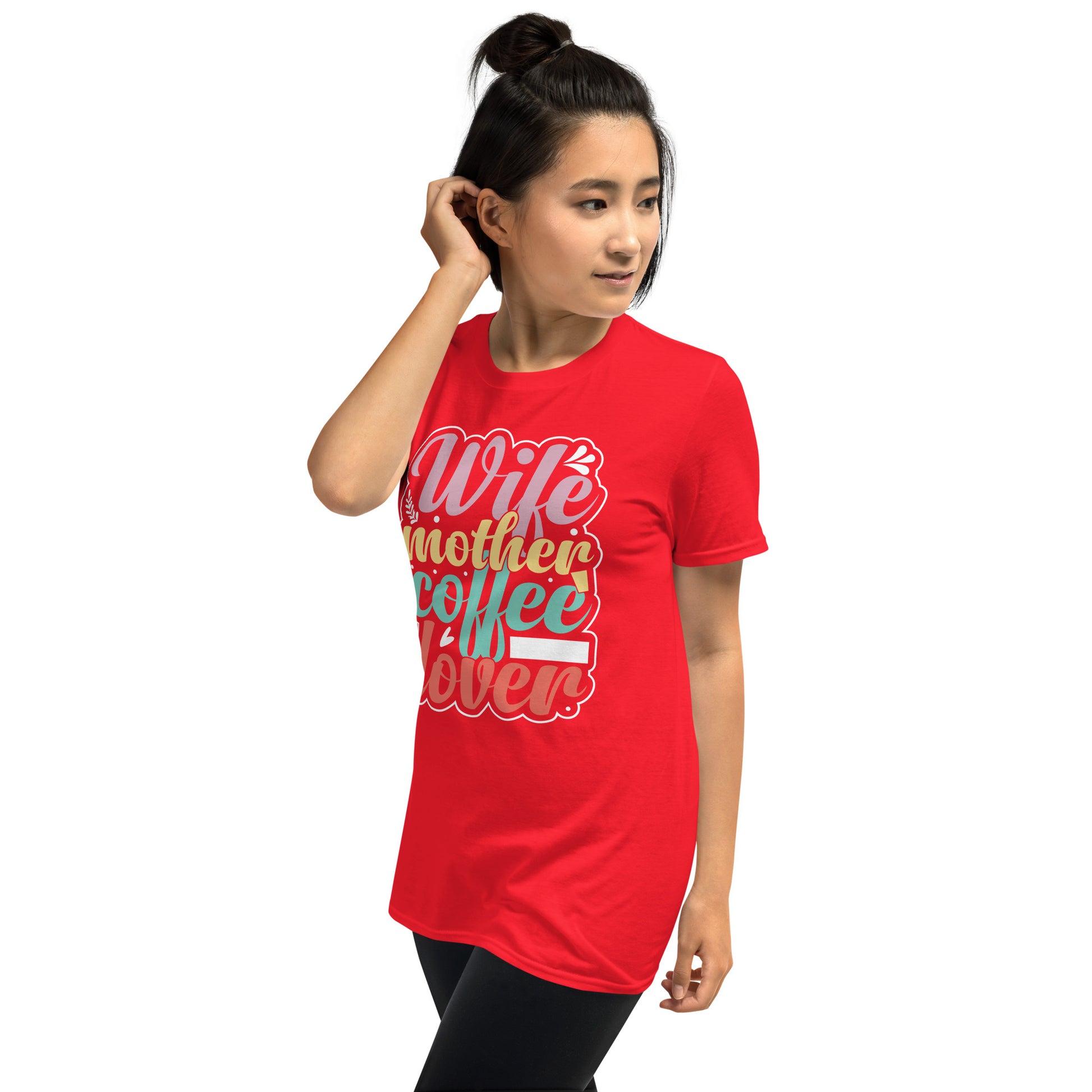 Wife Mother Coffee Lover T-Shirt - Color - T-Shirts Online