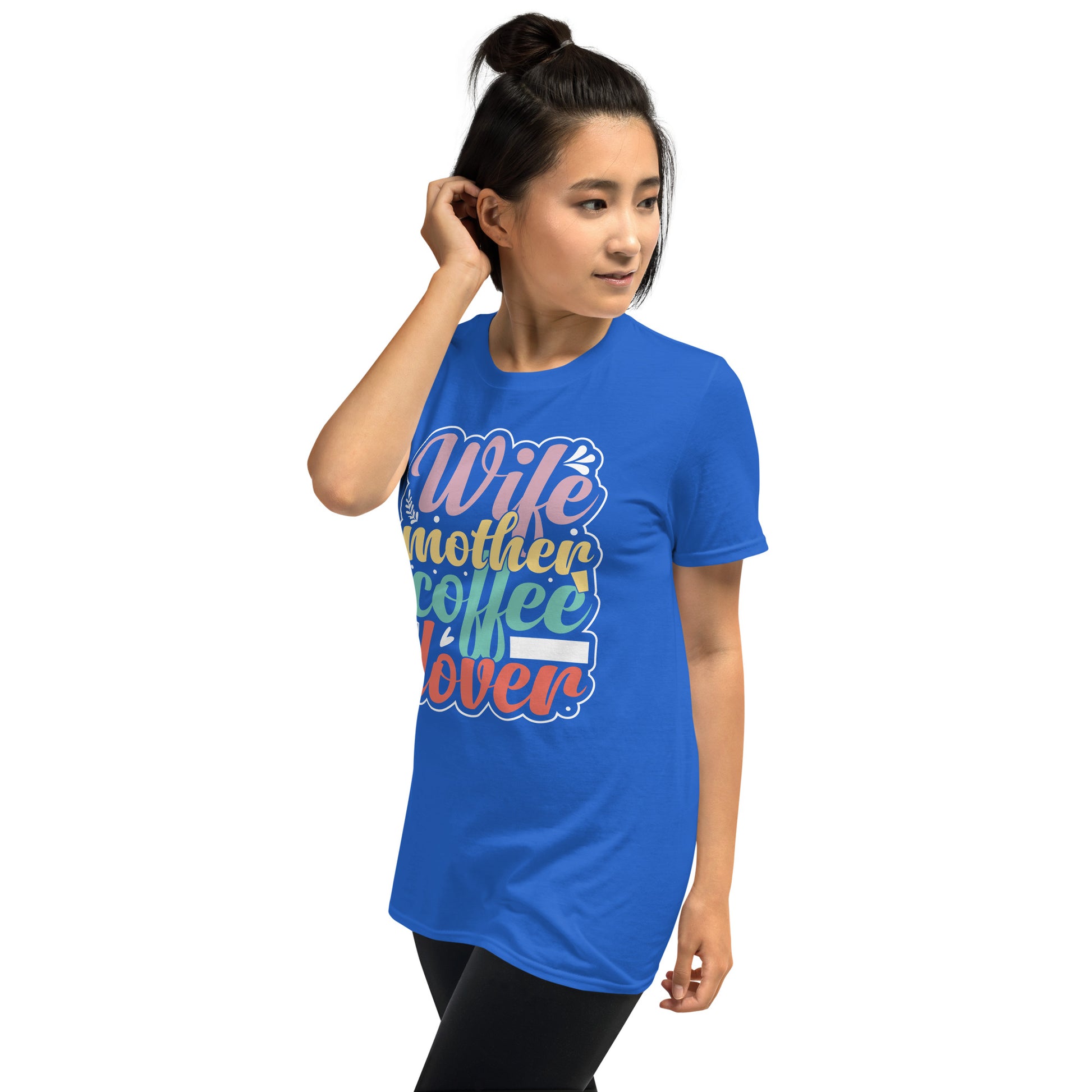 Wife Mother Coffee Lover T-Shirt - Color - T-Shirts Online