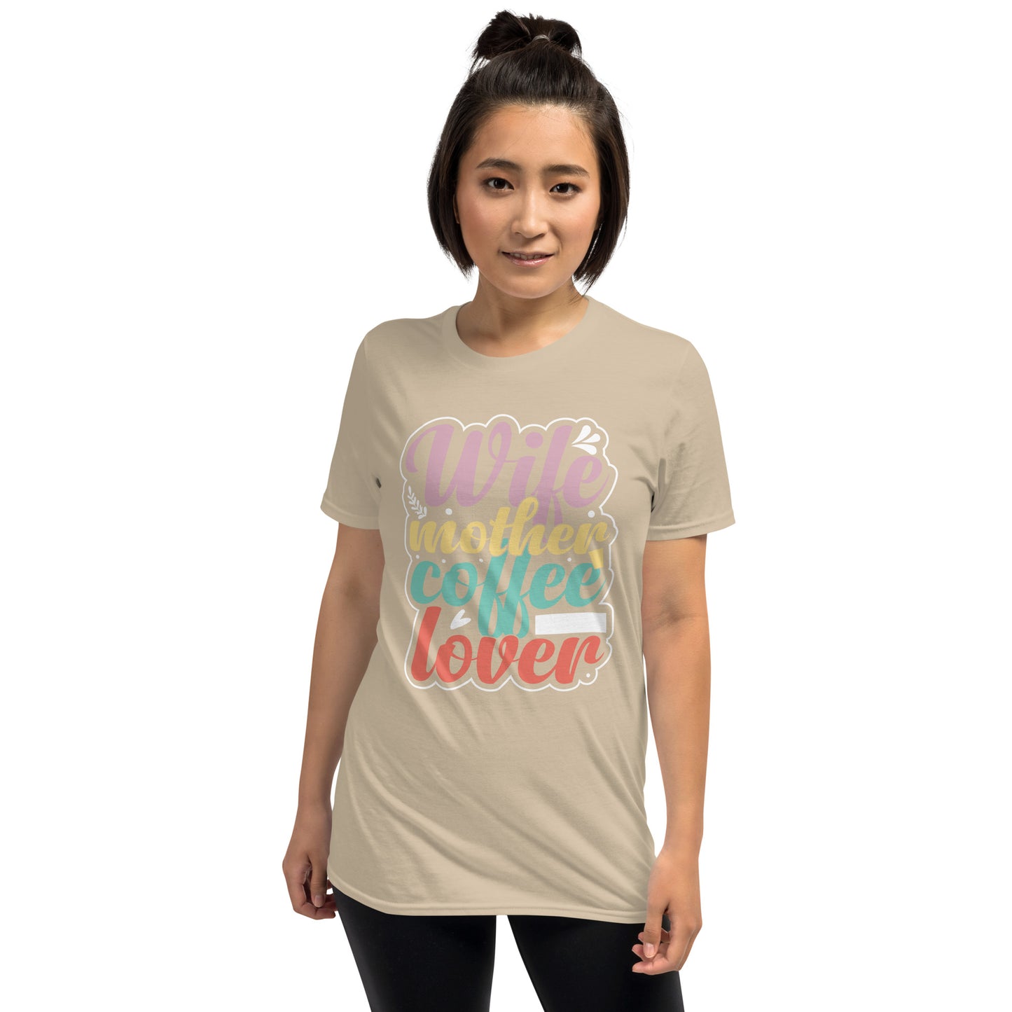 Wife Mother Coffee Lover T-Shirt - Color - T-Shirts Online