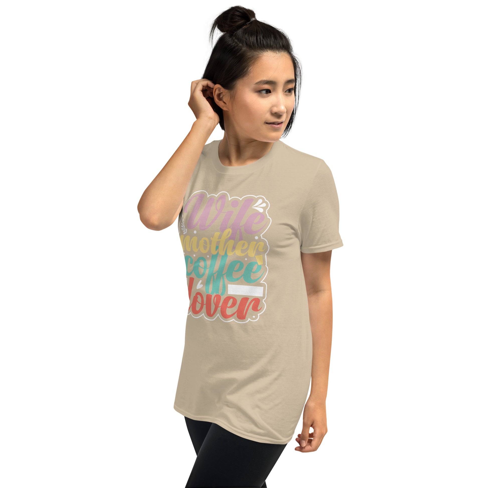 Wife Mother Coffee Lover T-Shirt - Color - T-Shirts Online