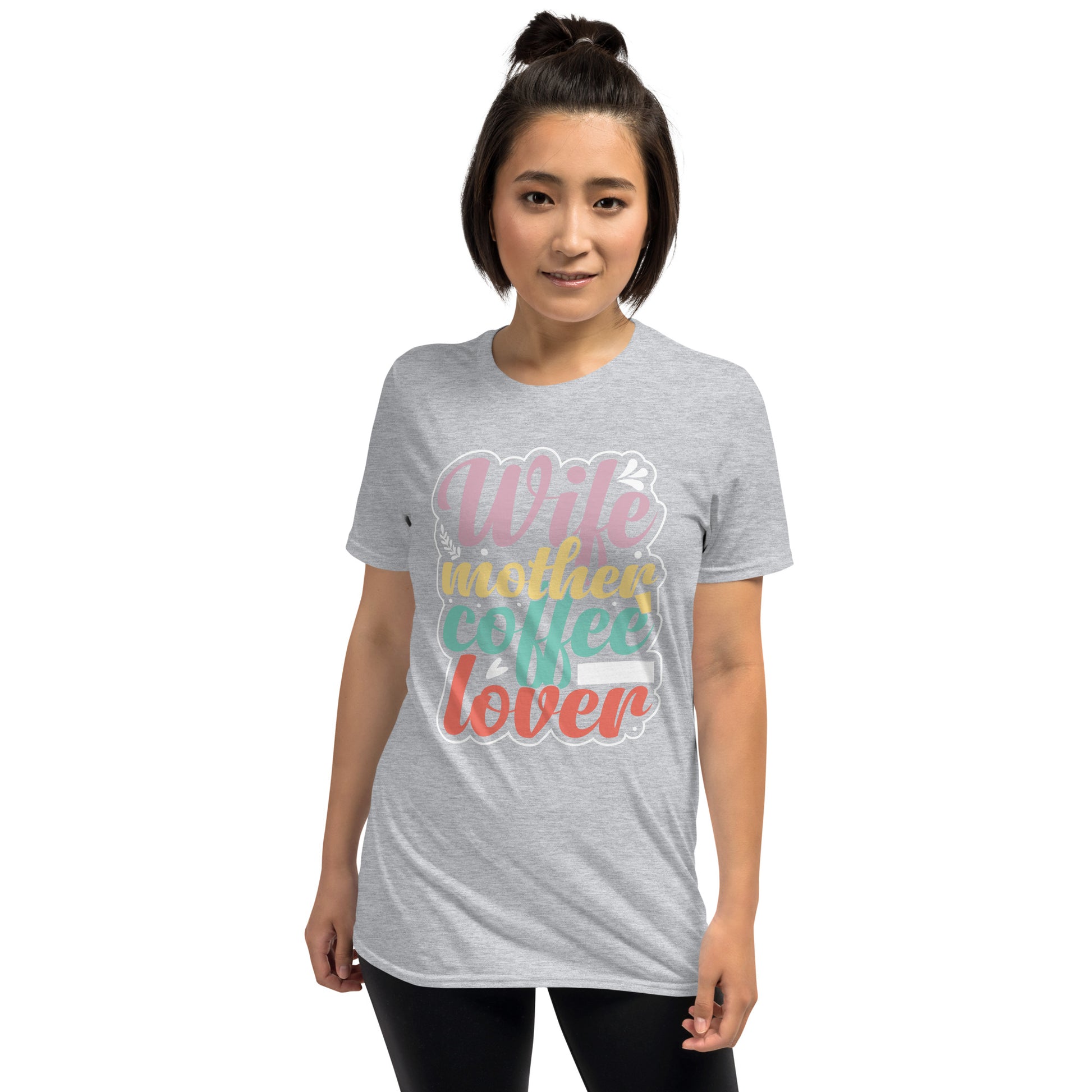 Wife Mother Coffee Lover T-Shirt - Color - T-Shirts Online