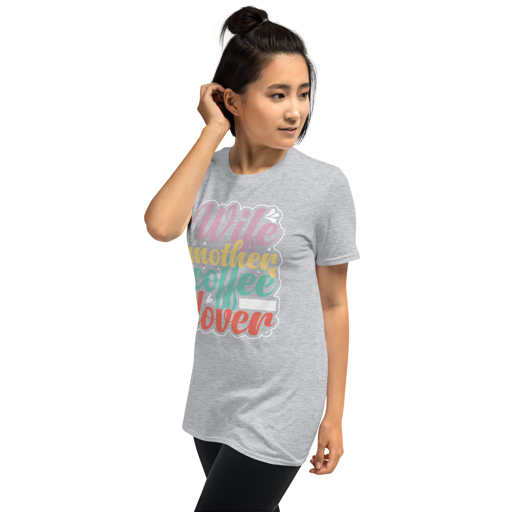Wife Mother Coffee Lover T-Shirt - Color - T-Shirts Online