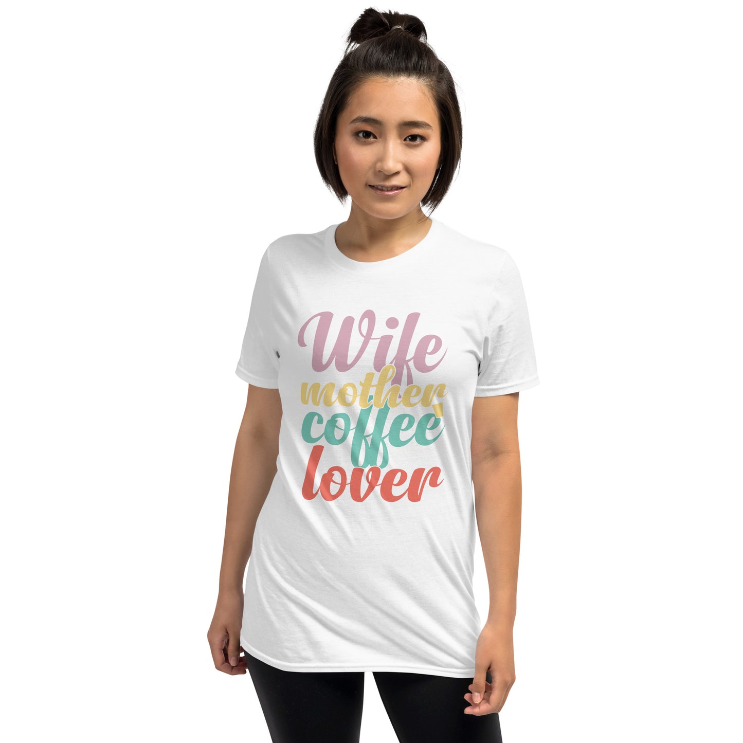 Wife Mother Coffee Lover T-Shirt - Color - T-Shirts Online