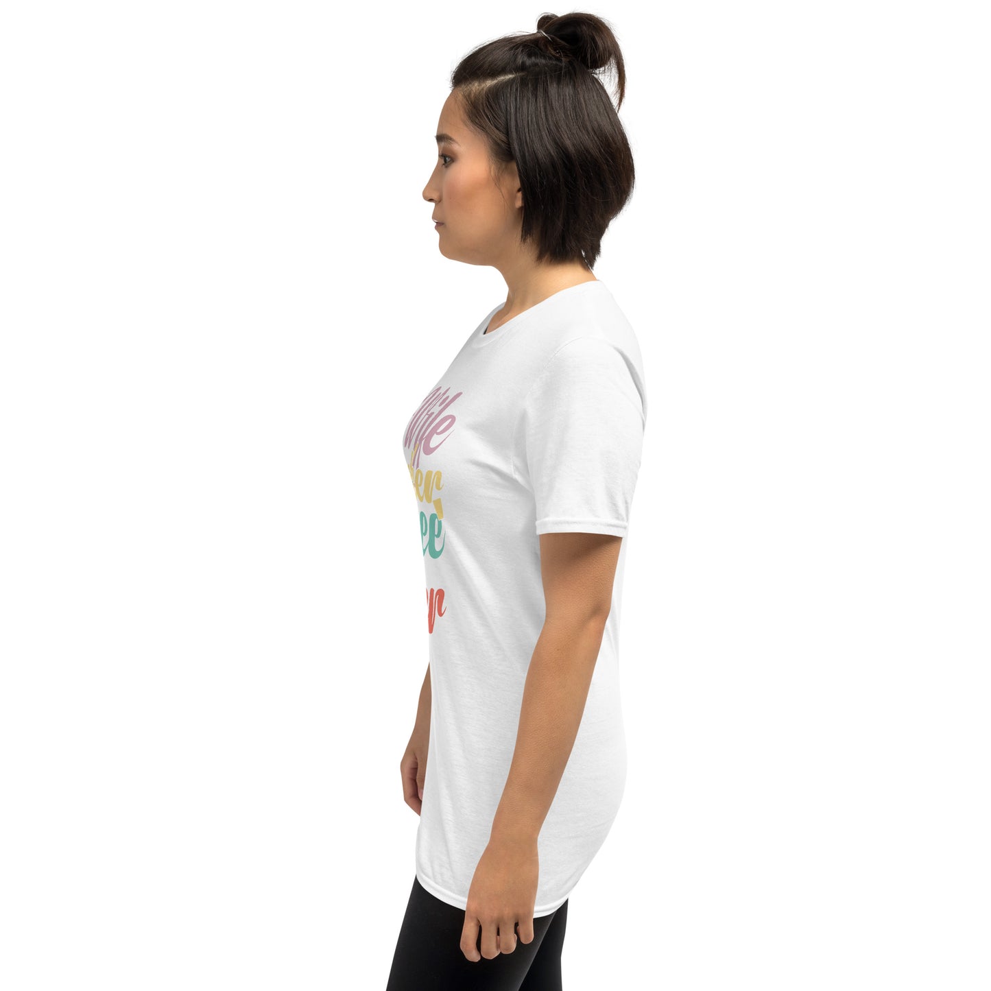 Wife Mother Coffee Lover T-Shirt - Color - T-Shirts Online
