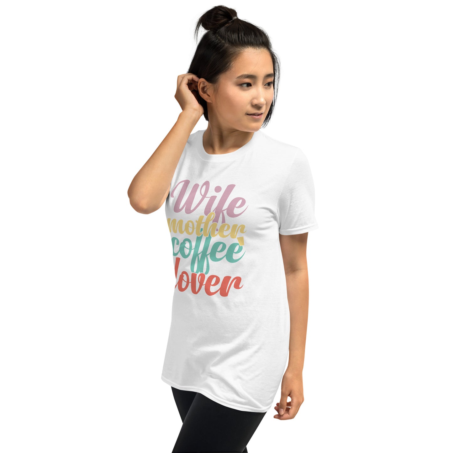 Wife Mother Coffee Lover T-Shirt - Color - T-Shirts Online