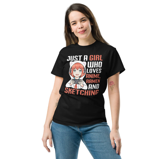 Just a Girl | Anime T-Shirt