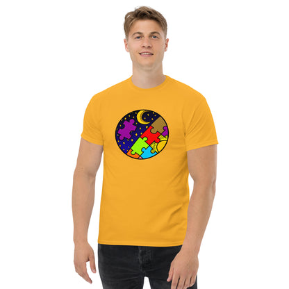 Night & Day | Abstract T-Shirt