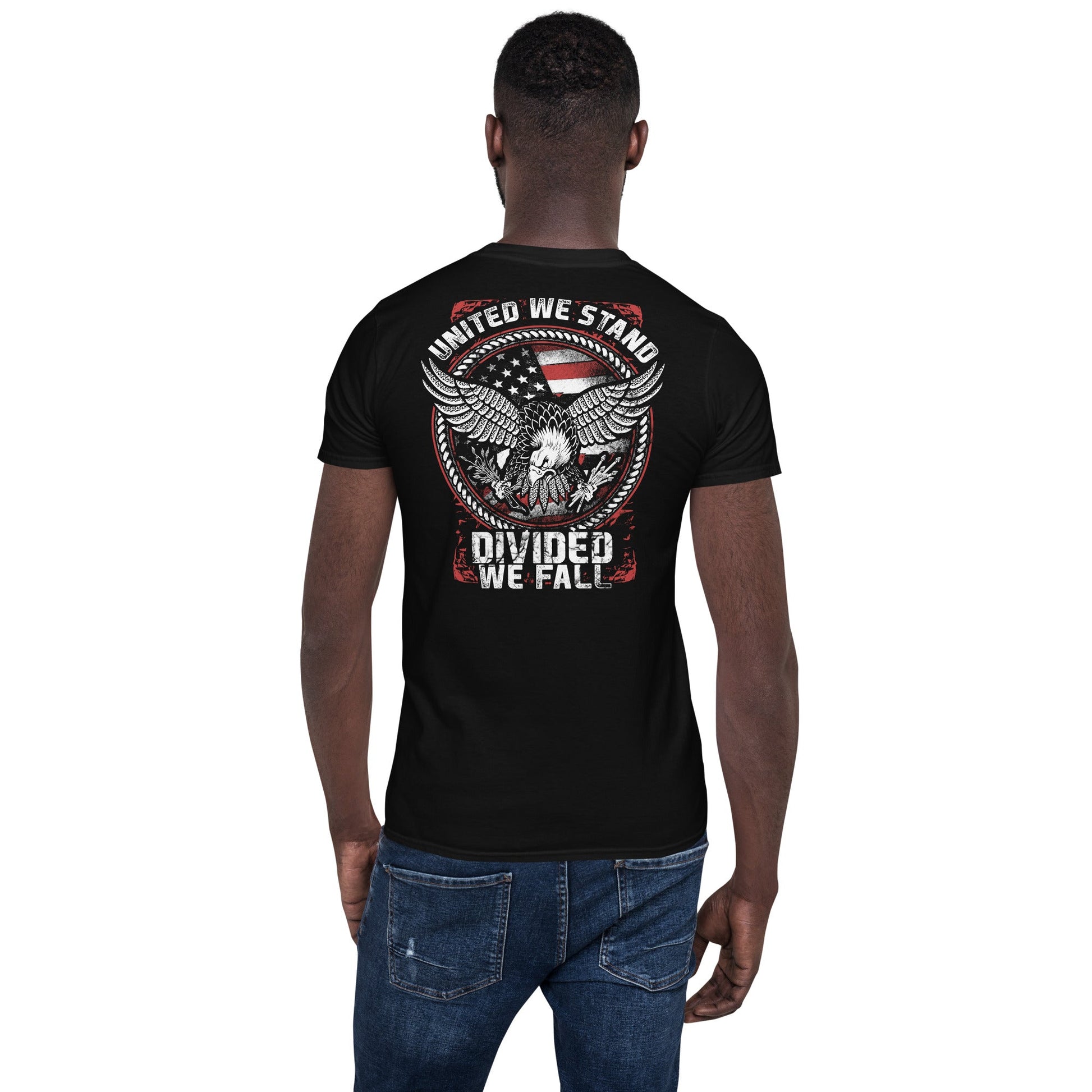 United We Stand T-Shirt | Armed Forces T-Shirt - Black - T-Shirts Online
