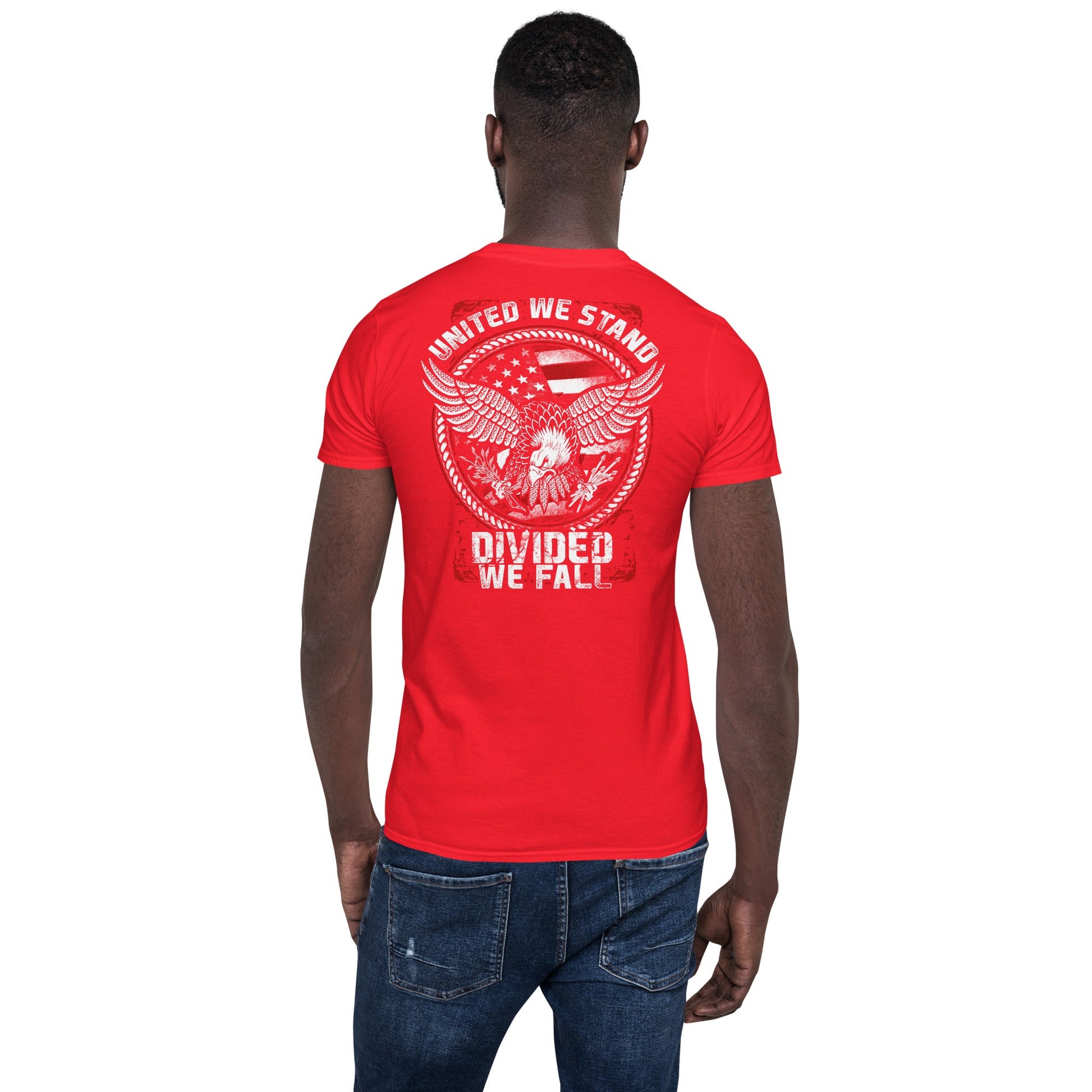 United We Stand T-Shirt | Armed Forces T-Shirt - Red - T-Shirts Online