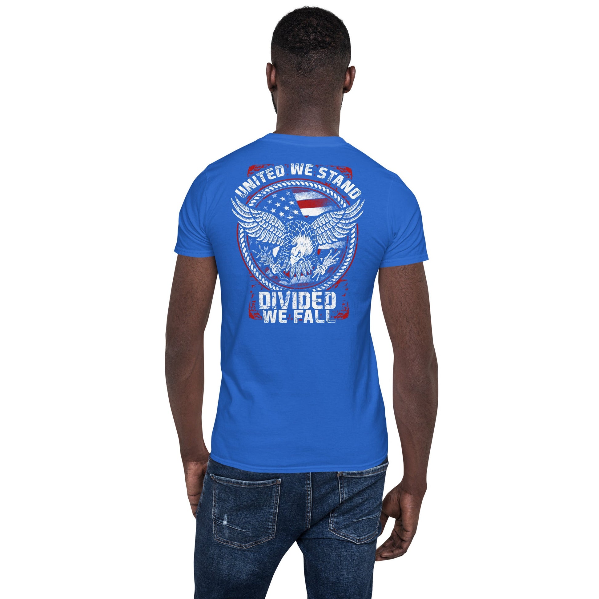 United We Stand T-Shirt | Armed Forces T-Shirt - Royal - T-Shirts Online