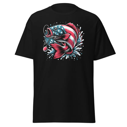 USA Fishing | Fishing T-Shirt - S - T-Shirts Online