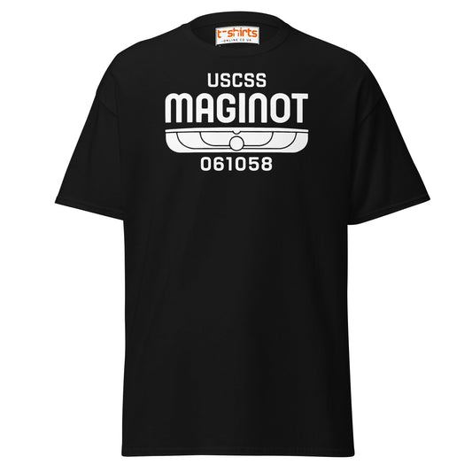 USCSS Maginot Personalised - Black - T-Shirts Online