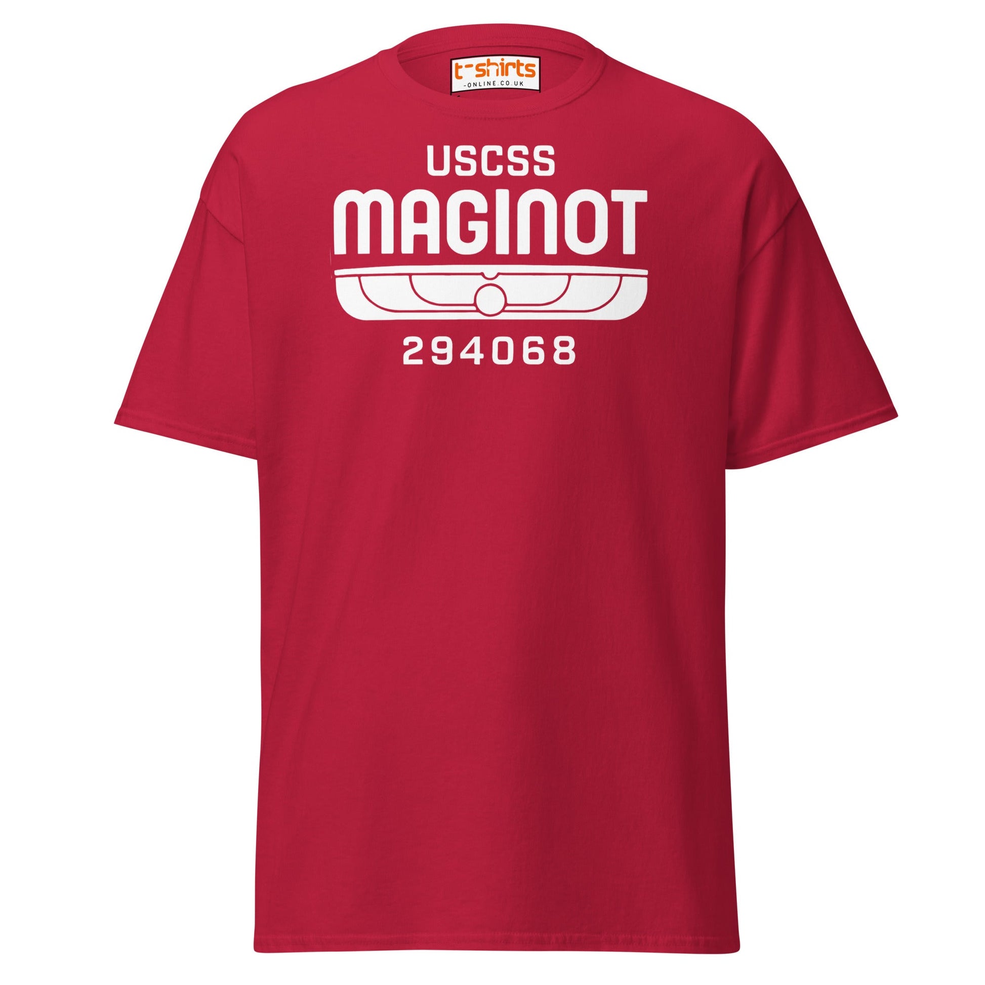 USCSS Maginot T-Shirt - Cardinal - T-Shirts Online