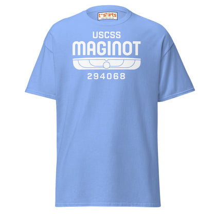 USCSS Maginot T-Shirt - Carolina Blue - T-Shirts Online