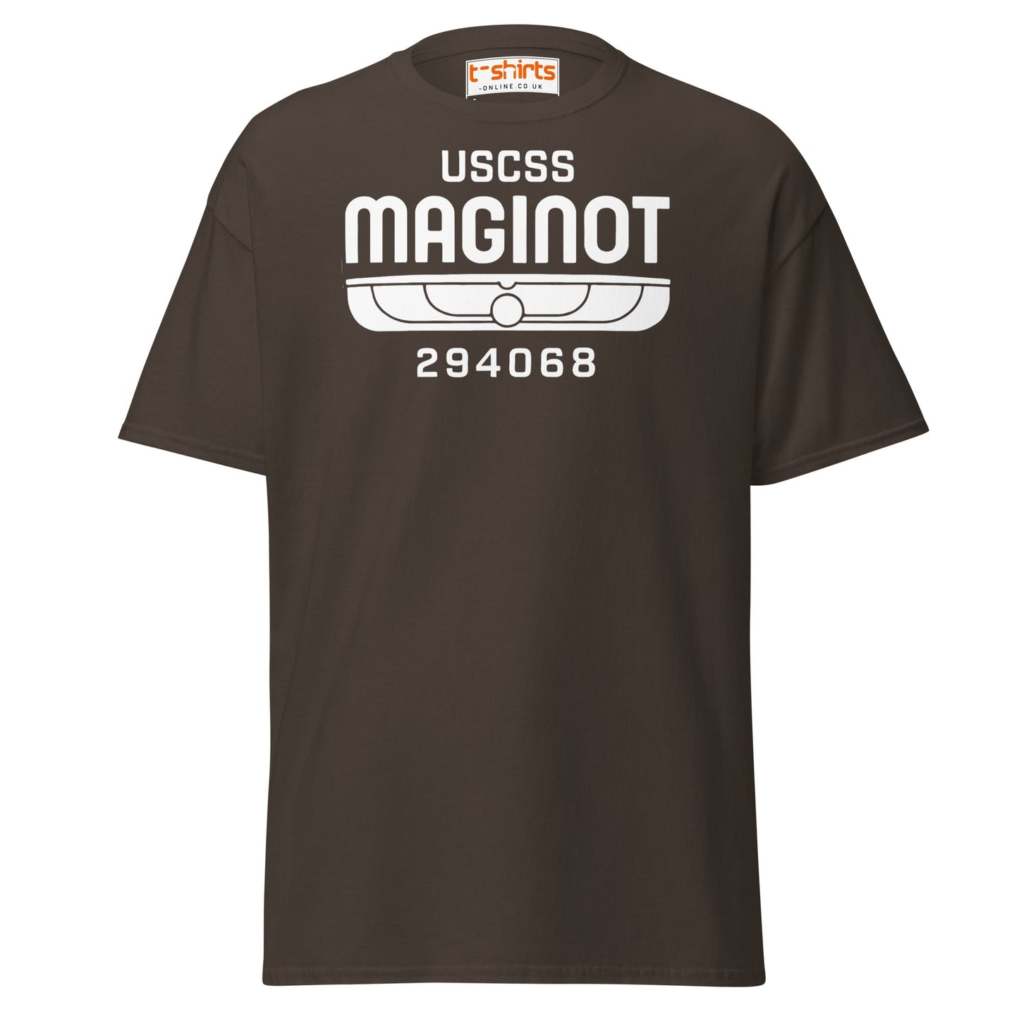 USCSS Maginot T-Shirt - Dark Chocolate - T-Shirts Online