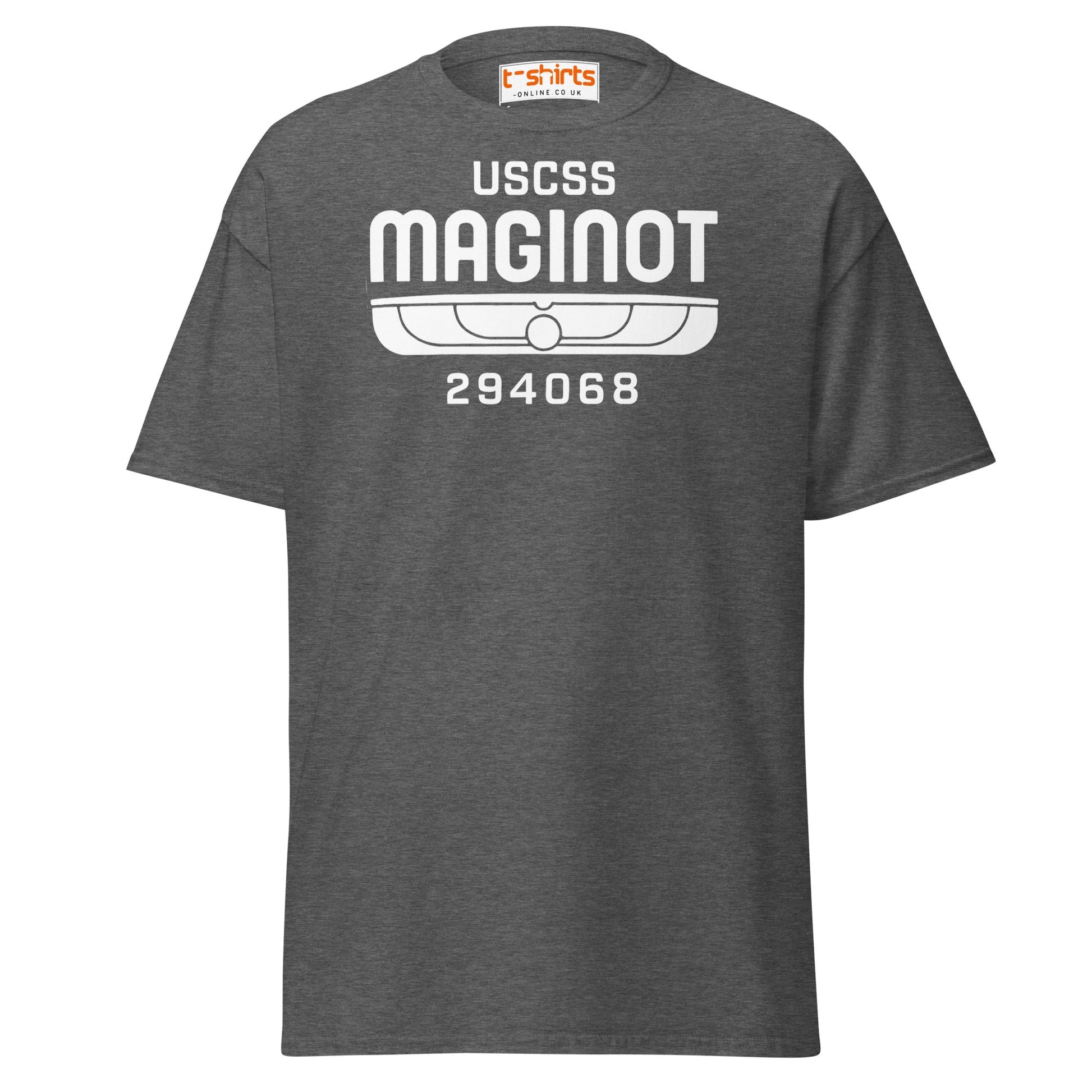 USCSS Maginot T-Shirt - Dark Heather - T-Shirts Online