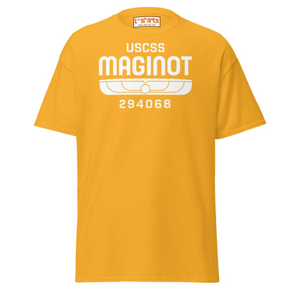 USCSS Maginot T-Shirt - Gold - T-Shirts Online