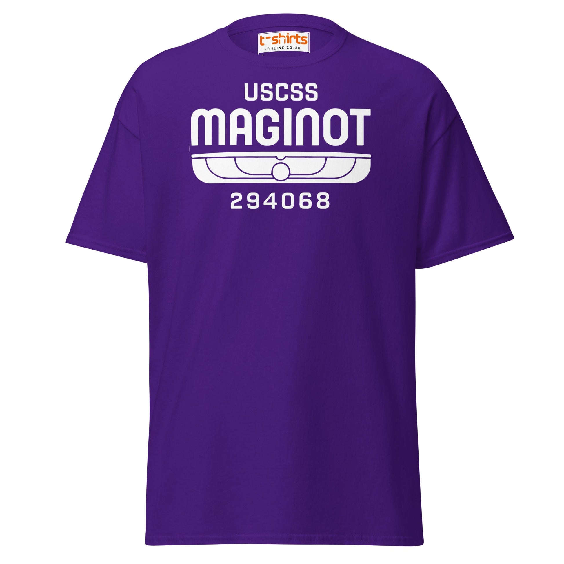 USCSS Maginot T-Shirt - Purple - T-Shirts Online