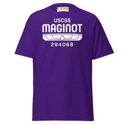 USCSS Maginot T-Shirt - Purple - T-Shirts Online