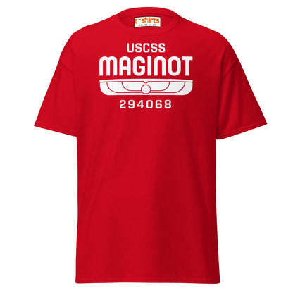 USCSS Maginot T-Shirt - Red - T-Shirts Online