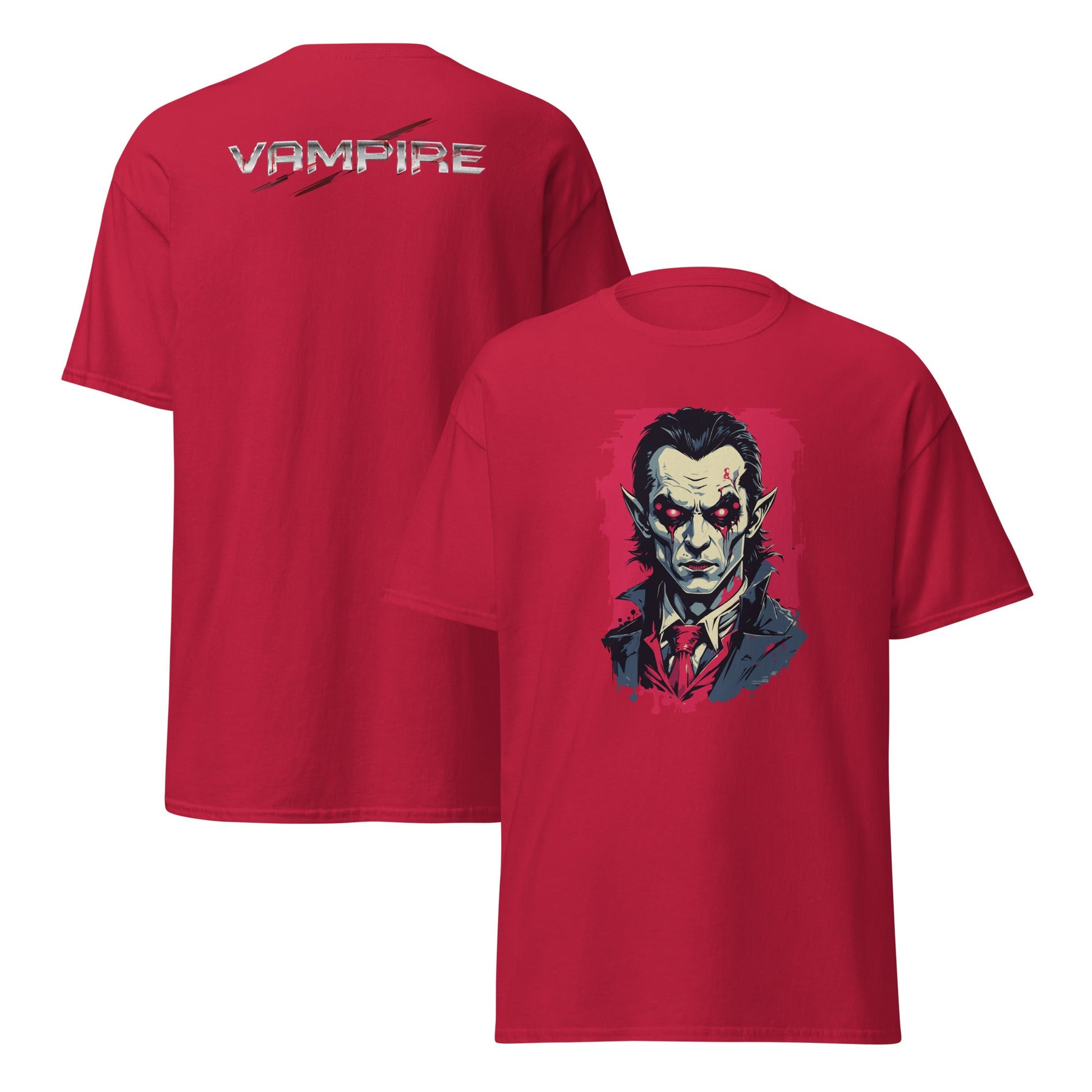 Vampire | Horror T-Shirt - Cardinal - T-Shirts Online