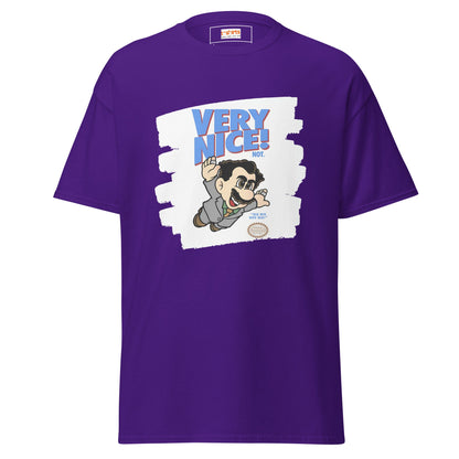Very Nice | Borat Gaming Movie T-Shirt - Purple - T-Shirts Online