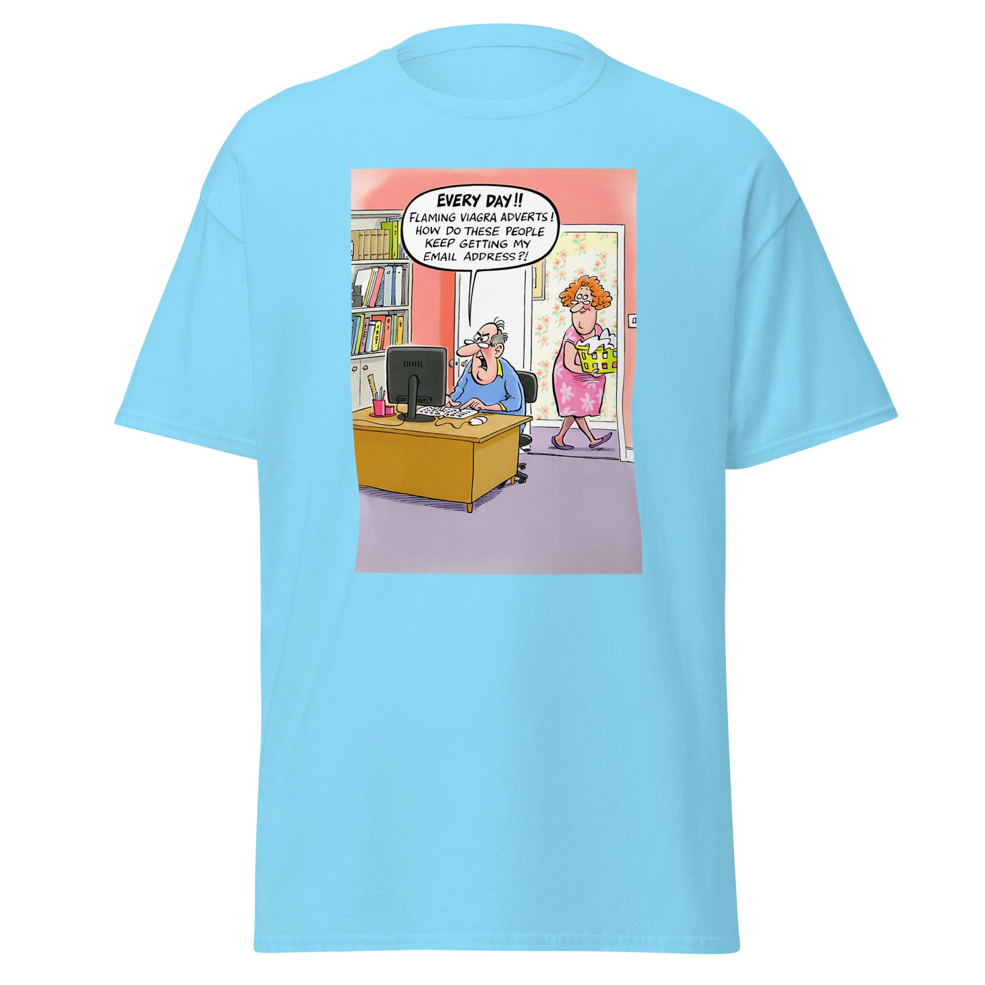 Viagra Spam | Meme T-Shirt - Sky - T-Shirts Online
