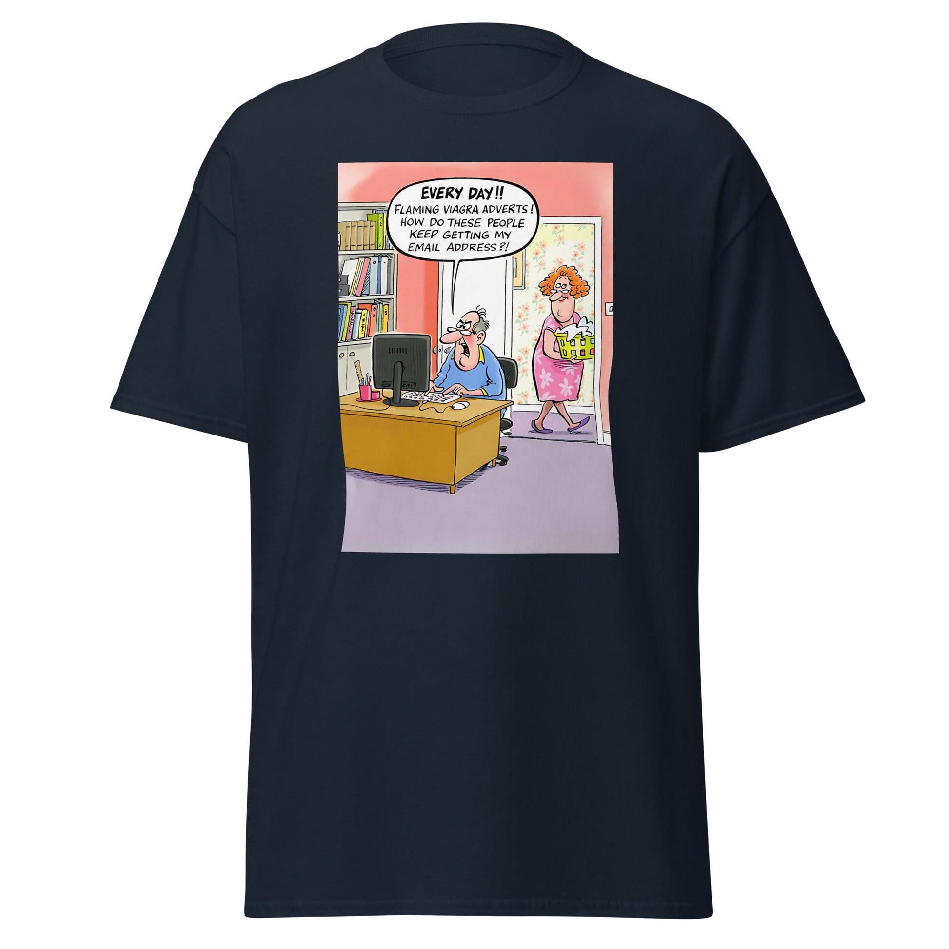 Viagra Spam | Meme T-Shirt - Navy - T-Shirts Online