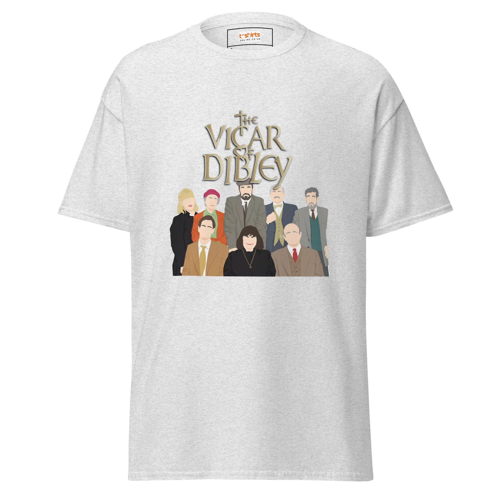 Vicar of Dibley | TV Comedy T-Shirt - Ash - T-Shirts Online