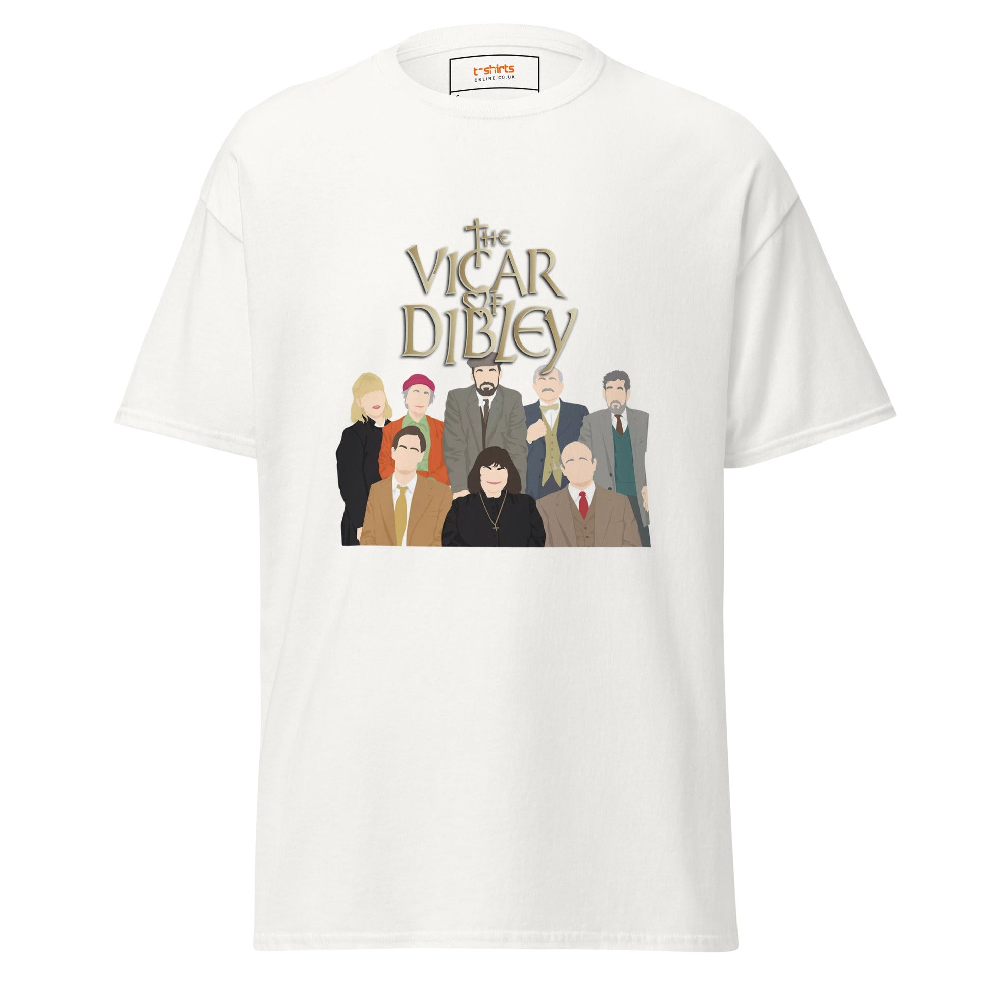 Vicar of Dibley | TV Comedy T-Shirt - White - T-Shirts Online