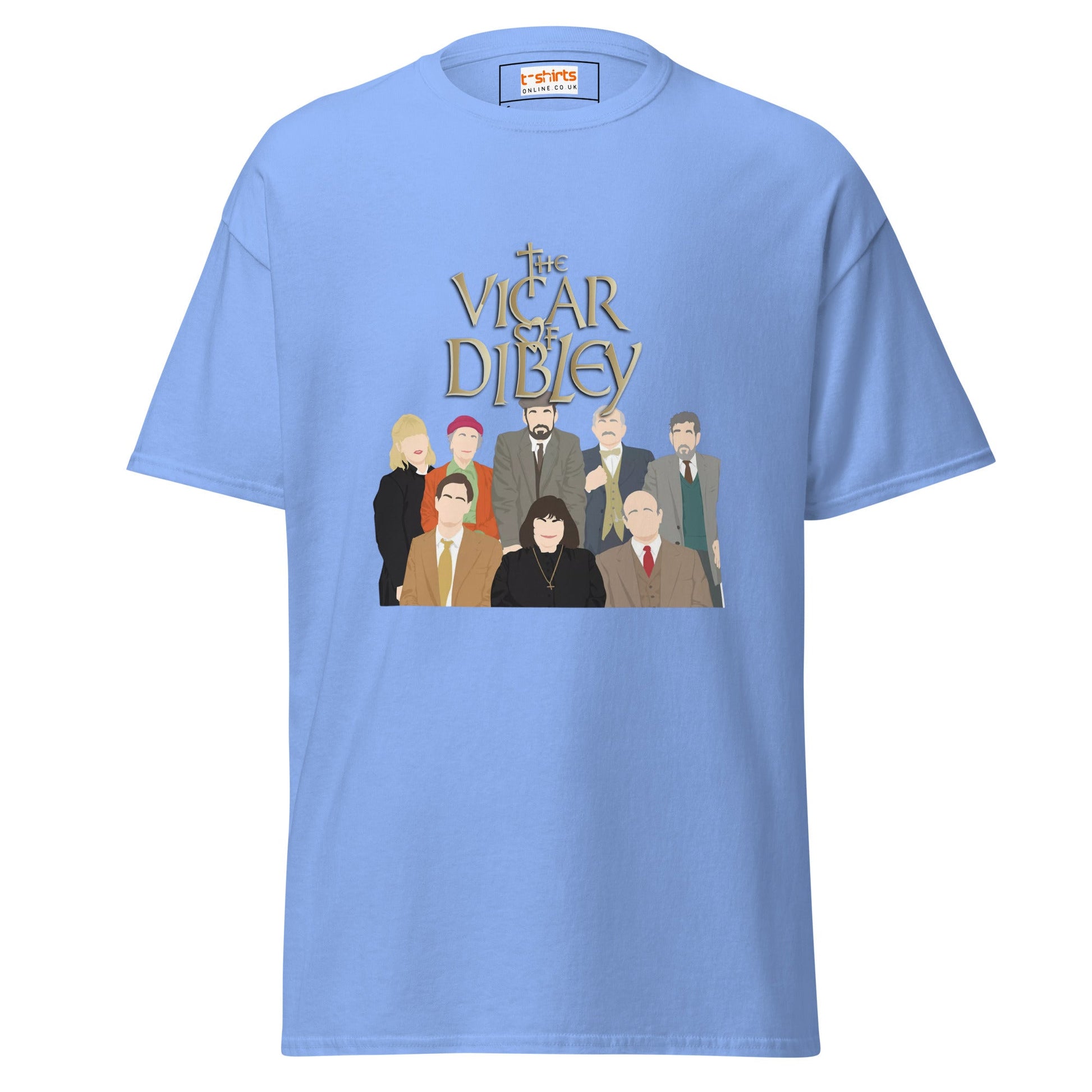 Vicar of Dibley | TV Comedy T-Shirt - Carolina Blue - T-Shirts Online