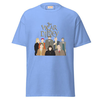 Vicar of Dibley | TV Comedy T-Shirt - Carolina Blue - T-Shirts Online