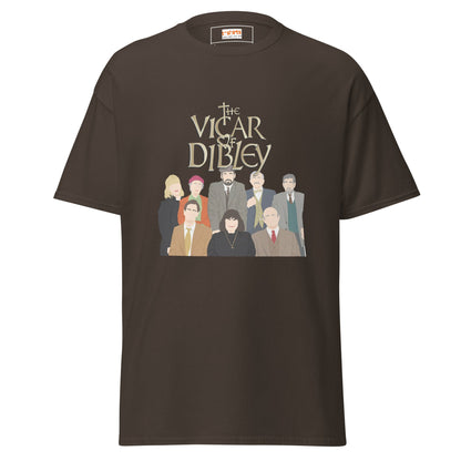 Vicar of Dibley | TV Comedy T-Shirt - Dark Chocolate - T-Shirts Online