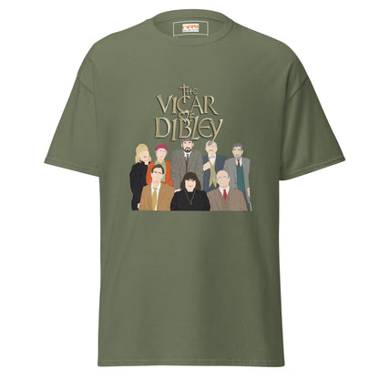 Vicar of Dibley | TV Comedy T-Shirt - Military Green - T-Shirts Online