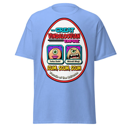 Vindaloovian Empire T-Shirt – Funny Curry Scum Meme Tee - Carolina Blue - T-Shirts Online