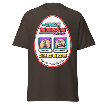 Vindaloovian Empire T-Shirt – Funny Curry Scum Meme Tee - Dark Chocolate - T-Shirts Online