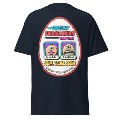 Vindaloovian Empire T-Shirt – Funny Curry Scum Meme Tee - Navy - T-Shirts Online