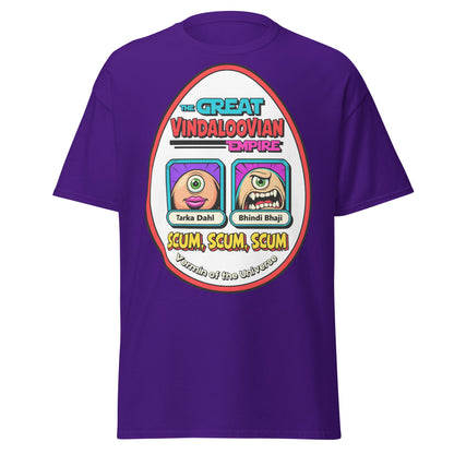 Vindaloovian Empire T-Shirt – Funny Curry Scum Meme Tee - Purple - T-Shirts Online