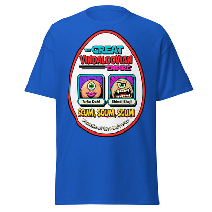 Vindaloovian Empire T-Shirt – Funny Curry Scum Meme Tee - Royal - T-Shirts Online