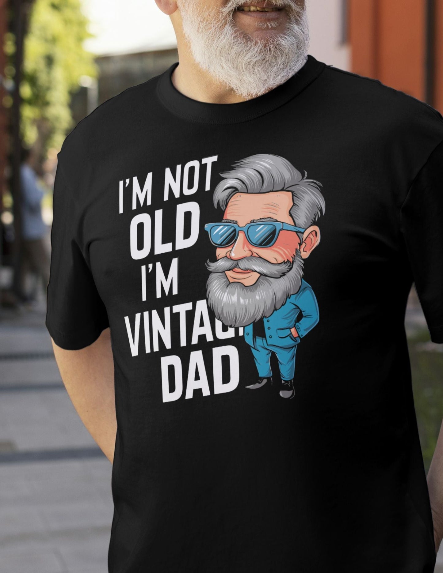 Vintage Dad | Father's Day T-Shirt - Black - T-Shirts Online