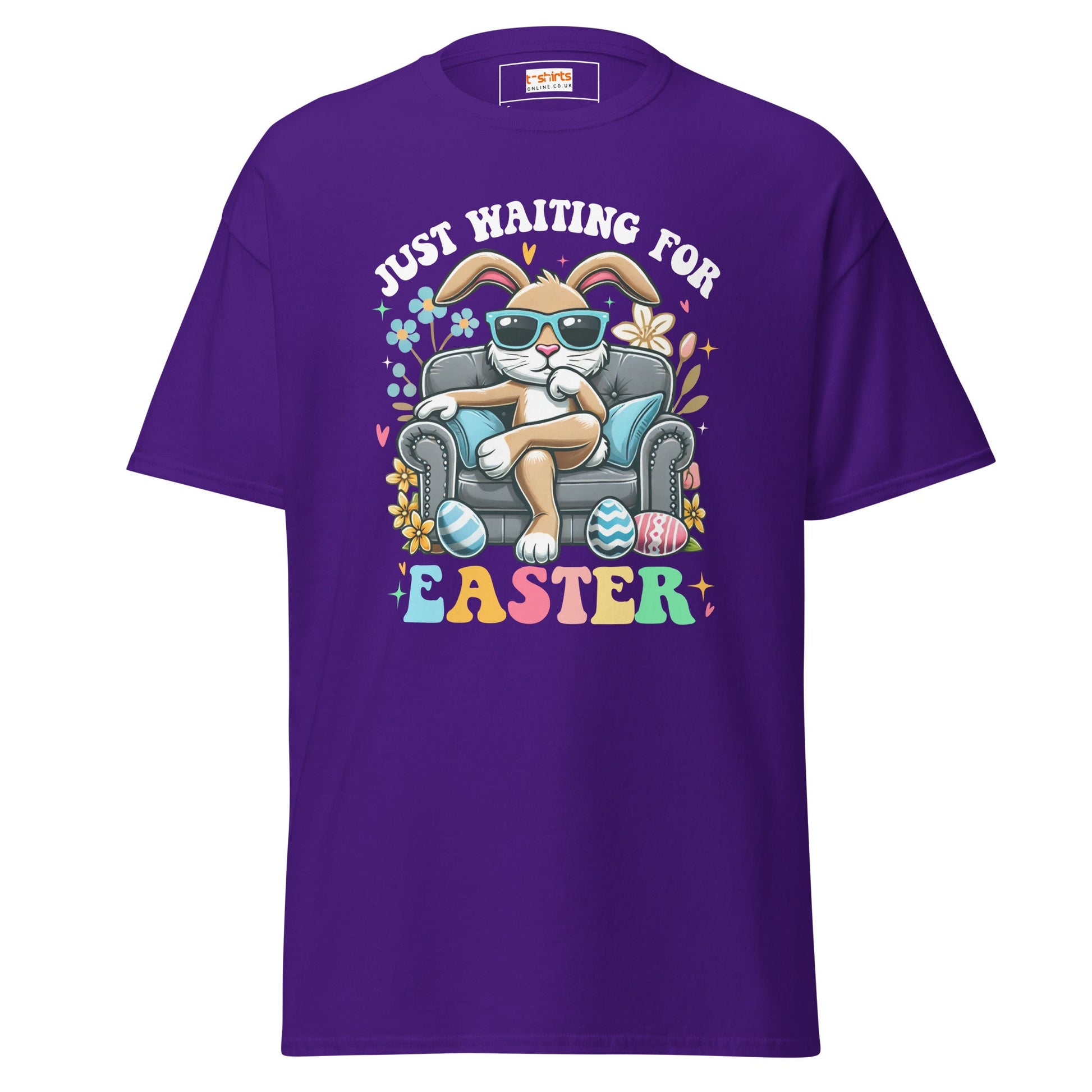 Waiting for Easter | Easter T-Shirt - Purple - T-Shirts Online