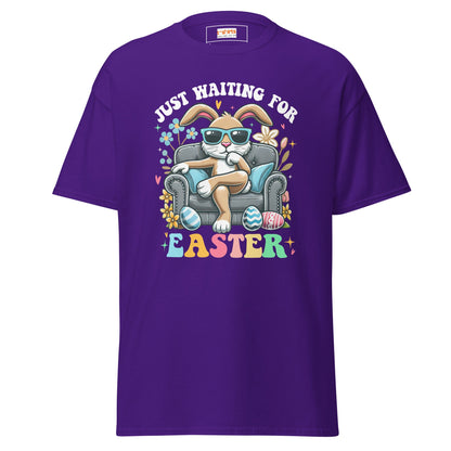 Waiting for Easter | Easter T-Shirt - Purple - T-Shirts Online