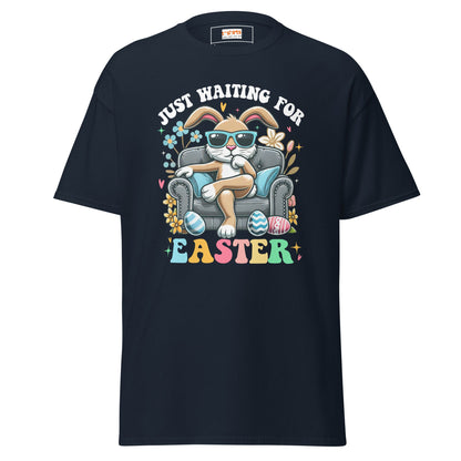 Waiting for Easter | Easter T-Shirt - Navy - T-Shirts Online