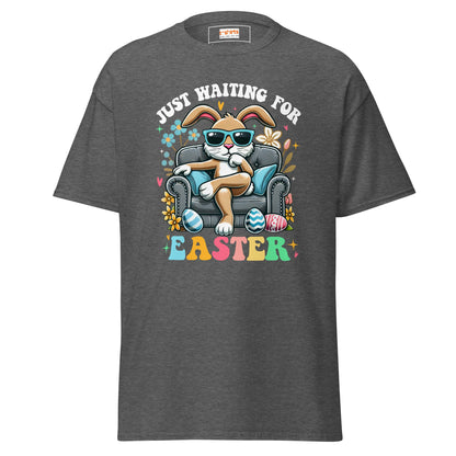 Waiting for Easter | Easter T-Shirt - Dark Heather - T-Shirts Online