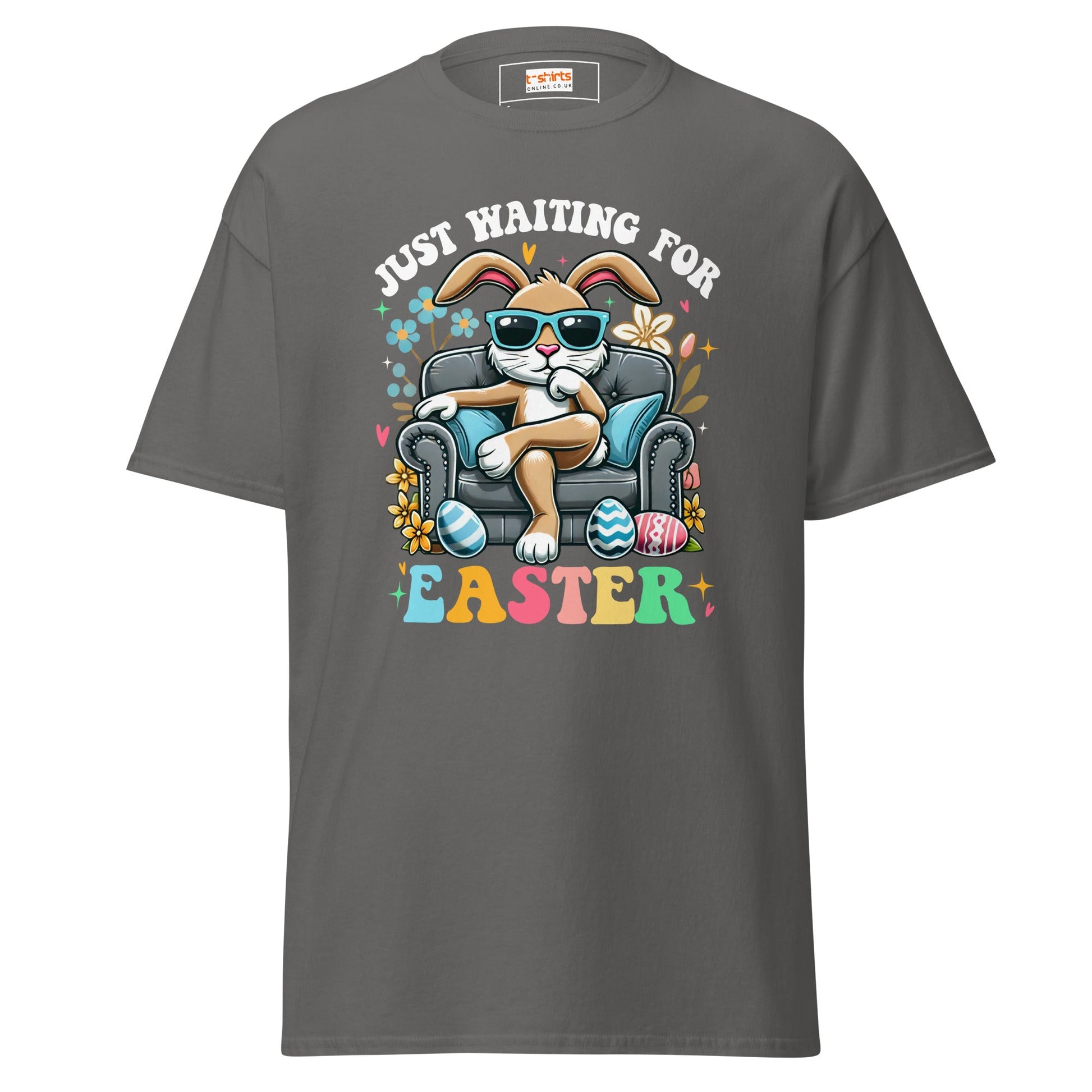 Waiting for Easter | Easter T-Shirt - Charcoal - T-Shirts Online