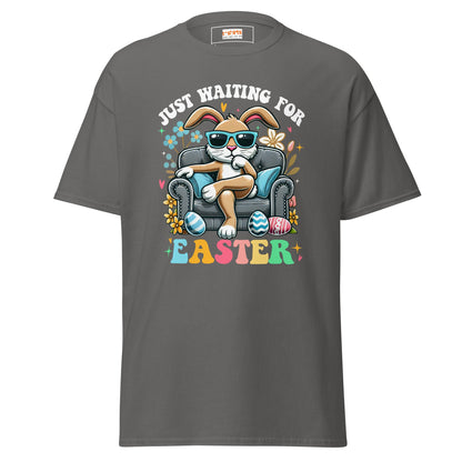 Waiting for Easter | Easter T-Shirt - Charcoal - T-Shirts Online