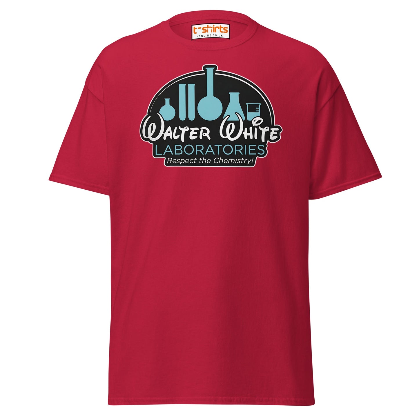 Walter White Laboratories T-Shirt | Breaking Bad Tee - Cardinal - T-Shirts Online