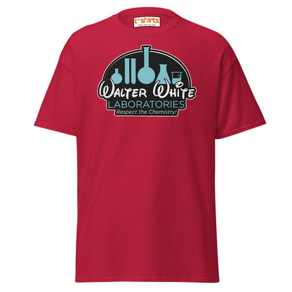 Walter White Laboratories T-Shirt | Breaking Bad Tee - Cardinal - T-Shirts Online